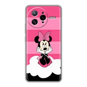 Эксклюзивный чехол для Xiaomi POCO F7 Ultra (AlphaPrint - Мультяшные) (Девочка Maus)