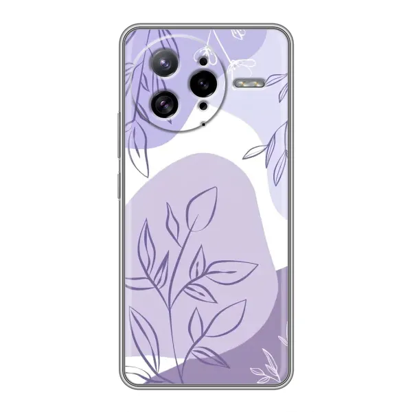 Чехол с принтом «Фиолетовые листья абстракция» для Xiaomi POCO F7 Ultra Чехол с принтом «Фиолетовые листья абстракция» для Xiaomi POCO F7 Ultra