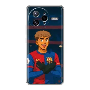 Чехол с футболистом Ламин Ямаль Xiaomi POCO F7 Ultra (Футболист Ямаль)