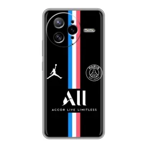 Чохли PSG для Xiaomi POCO F7 Ultra (AlphaPrint) (футболка ПСЖ)