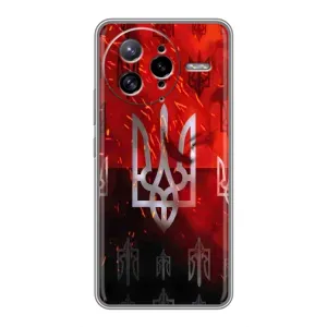 Украинские Чехлы для Xiaomi POCO F7 Ultra с картинкой УПА (AlphaPrint) (ГЕРБ УПА)