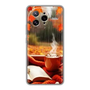 Чехол с принтом «Кофе и дождь» для Xiaomi POCO F7 Ultra