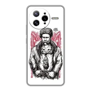 Чехлы для Xiaomi POCO F7 Ultra с принтом Тараса Шевченко (AlphaPrint) (Козак Шевченко)