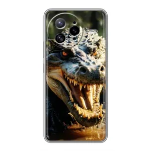 Чехол с принтом «Опасный крокодил» для Xiaomi POCO F7 Ultra