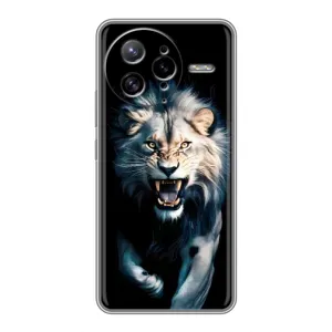 Чехол с принтом «Лев в темноте» для Xiaomi POCO F7 Ultra