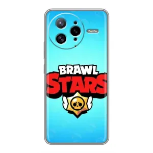 Чехлы Brawl Stars для Xiaomi POCO F7 Ultra (AlphaPrint) (Лого Бравл Старс)