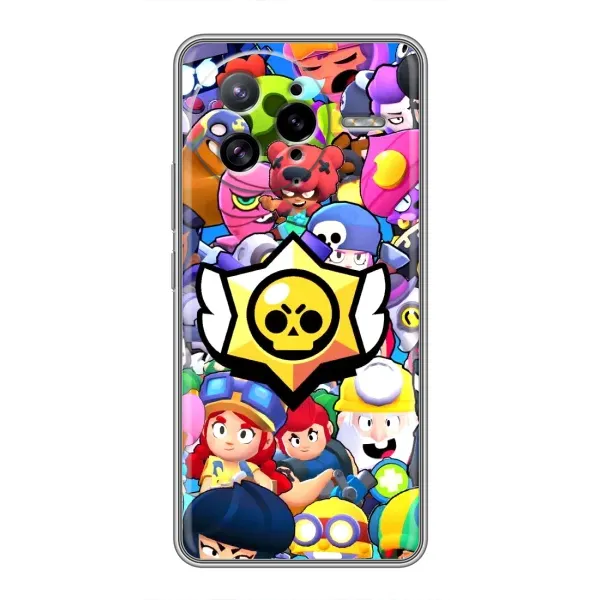 Чохол з принтом «Лого Brawl Stars» для Xiaomi POCO F7 Ultra