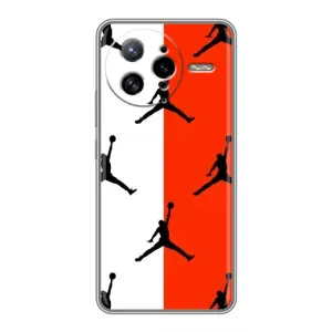 Чехлы для Xiaomi POCO F7 Ultra - с картинкой JORDAN (AlphaPrint) (Лого Джордан)