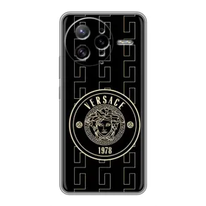 Чохли VERSACE для Поко Ф7 Ультра (PREMIUMPrint) (Лого Версаче)