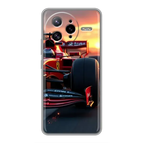 Чехол с принтом «Макларен на закате» для Xiaomi POCO F7 Ultra