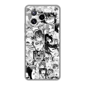 Анимешный чехол для Xiaomi POCO F7 Ultra (Ahegao manga)