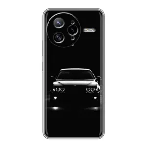Чохол для Поко Ф7 Ультра - з принтом БМВ (AlphaPrint) (Машина BMW)