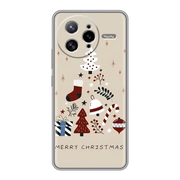 Чехол с принтом «Merry Christmas» для Xiaomi POCO F7 Ultra