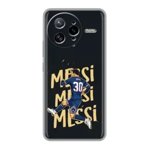 Чехлы для Xiaomi POCO F7 Ultra (Leo чемпион) (AlphaPrint) (Messi ПСЖ)