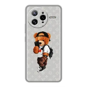 Брендновые Чехлы для Xiaomi POCO F7 Ultra - (PREMIUMPrint) (Мишка Луи)