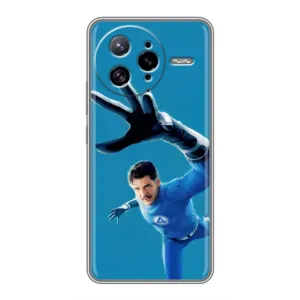 Чехол с принтом Фантастическая четверка для Xiaomi POCO F7 Ultra (Мистер Фантастик супергерой)