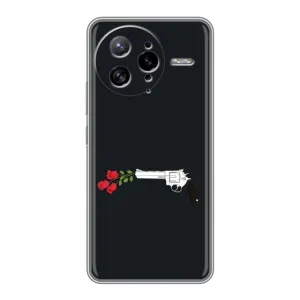 Чехлы (ART) Цветы на Xiaomi POCO F7 Ultra (VPrint) (Неожиданные цветы)