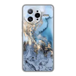 Мраморный чехол на Xiaomi POCO F7 Ultra (VPrint) (Нежный мрамор)