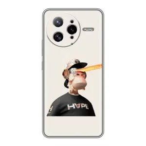 Чохли з Мавпами NFT для Xiaomi POCO F7 Ultra (AlphaPrint) (мавпа NFT в окулярах)
