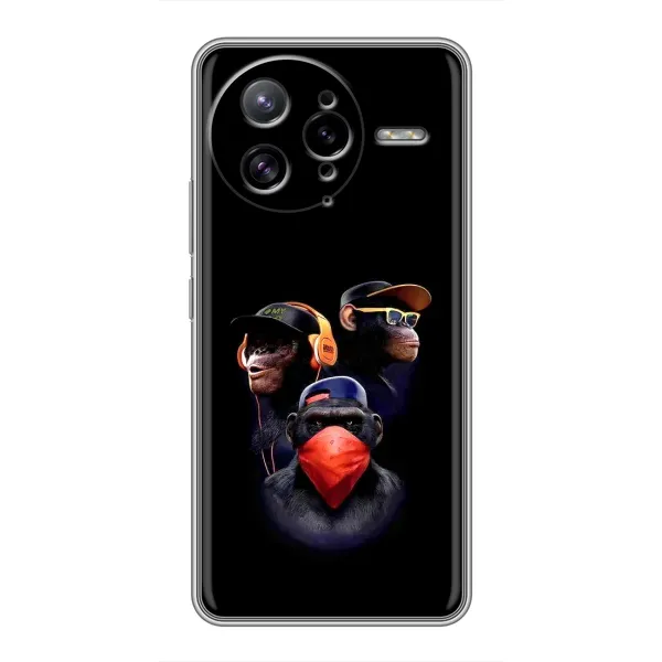 Чехол с принтом «Три обезьяны» для Xiaomi POCO F7 Ultra Чехол с принтом «Три обезьяны» для Xiaomi POCO F7 Ultra