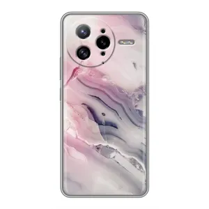Мраморный чехол на Xiaomi POCO F7 Ultra (VPrint) (Пурпурный Мрамор)