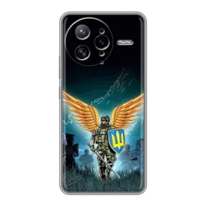 Чехлы с картинкой ЗСУ для Xiaomi POCO F7 Ultra (AlphaPrint) (Солдат ЗСУ)
