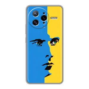 Украинские Чехлы для Xiaomi POCO F7 Ultra с картинкой УПА (AlphaPrint) (Степан Бандера)