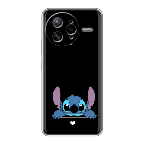 Чехол с принтом «Стич на черном» для Xiaomi POCO F7 Ultra