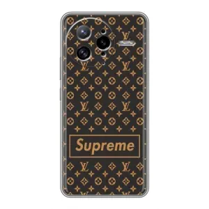 Чехол для Xiaomi POCO F7 Ultra с картинкой Supreme (AlphaPrint) (Supreme LV)