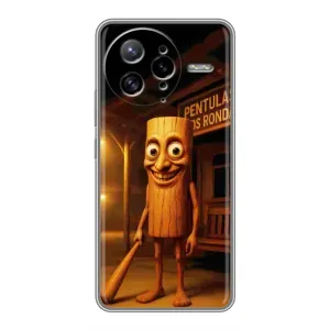 Чехол с мемом Тралалело тралала на Xiaomi POCO F7 Ultra (Тунг тунг сахур)