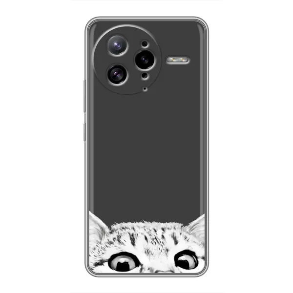Чохол з принтом «Виглядає котик» для Xiaomi POCO F7 Ultra Чохол з принтом «Виглядає котик» для Xiaomi POCO F7 Ultra