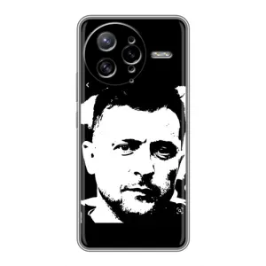Чехол для Xiaomi POCO F7 Ultra (AlphaPrint - с принтом Зеленского) (Зеленский АРТ)
