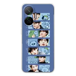 Чехлы BTS для Xiaomi POCO F7 (AlphaPrint) (Bangtan)