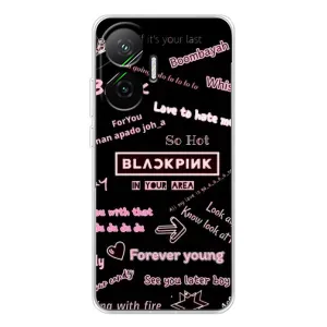 Чехол с музыкальной группой для Xiaomi POCO F7 (BLACKPINK)