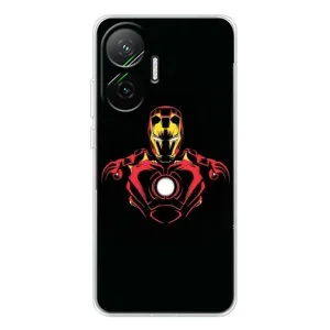 Чехлы с героями Марвел Xiaomi POCO F7 (VPrint) (Человек железный)