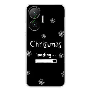 Рождественские, Праздничные Чехлы для Поко Ф7 (Christmas loading)