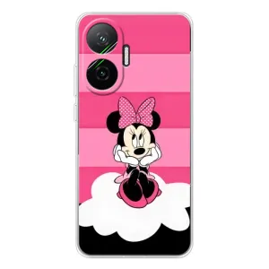 Эксклюзивный чехол для Xiaomi POCO F7 (AlphaPrint - Мультяшные) (Девочка Maus)