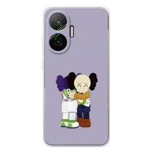 Чехлы для Xiaomi POCO F7 - Bearbrick Louis Vuitton (PREMIUMPrint) (Дружба Беарбрик)