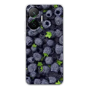 Чехлы с Фруктами для Xiaomi POCO F7 (VPrint) (Ежевика)