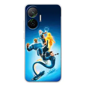 Чехол с принтом Фантастическая четверка для Xiaomi POCO F7 (Герои Фантастическая Четверка)