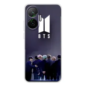 Чехлы BTS для Xiaomi POCO F7 (AlphaPrint) (Группа BTS)