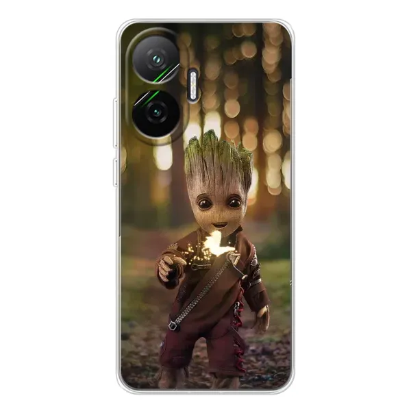 Чехол с принтом «I am Groot» для Xiaomi POCO F7