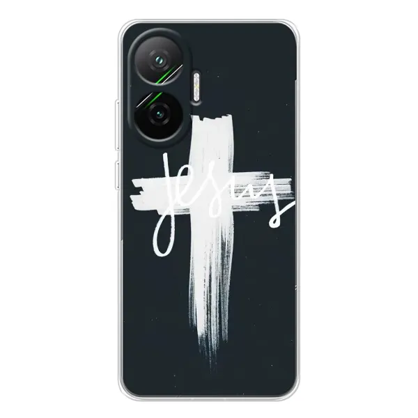 Чехол с принтом «Иисус» для Xiaomi POCO F7