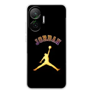 Чехлы для Xiaomi POCO F7 - с картинкой JORDAN (AlphaPrint) (Jordan Gold)