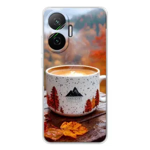 Чехол с принтом «Кофе на природе» для Xiaomi POCO F7