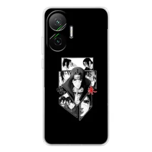 Чехлы на тему: Итачи Учиха для Xiaomi POCO F7 (AlphaPrint) (коллаж Итачи)