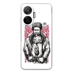 Чехлы для Xiaomi POCO F7 с принтом Тараса Шевченко (AlphaPrint) (Козак Шевченко)