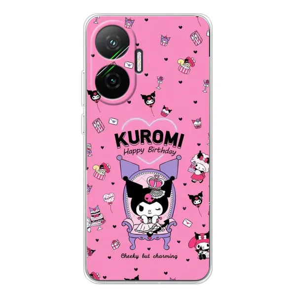 Чехол с принтом «KUROMI» для Xiaomi POCO F7
