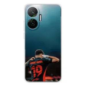 Чехол с футболистом Ламин Ямаль Xiaomi POCO F7 (Ламин 19)