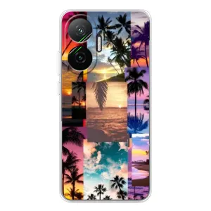 Силиконовый чехол с КАРТИНКАМИ лето для Xiaomi POCO F7 (AlphaPrint) (Летний отпуск)